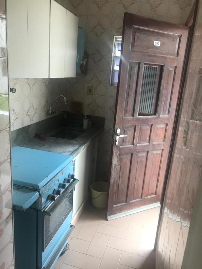 Apartamento no edificio Abaeté Appartamento Mongaguá Esterno foto